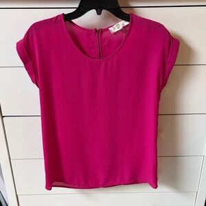 💕 NWOT HIPPIE ROSE WOMENS SIZE XS CAP SLEEVE BLOUSE